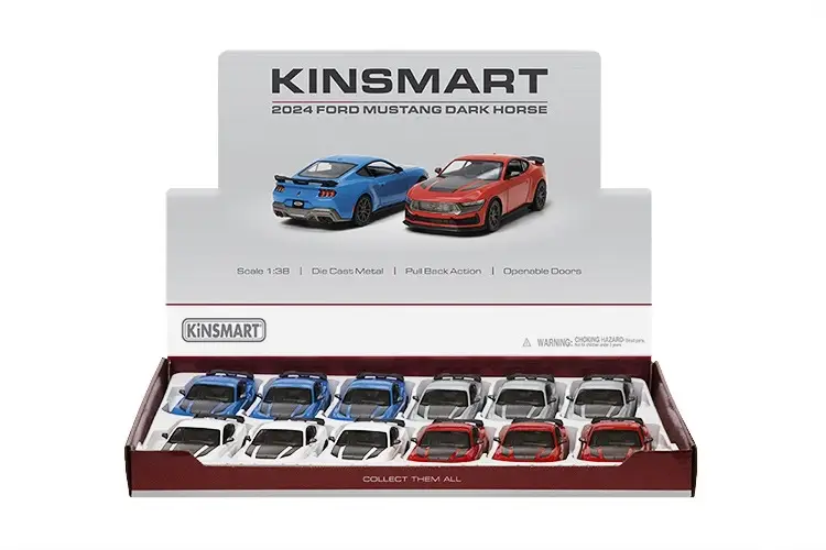 KiNSMART Zhiguan alloy toy car model 5 inch 1:36 racing classic car pickup truck bulk — feature 2