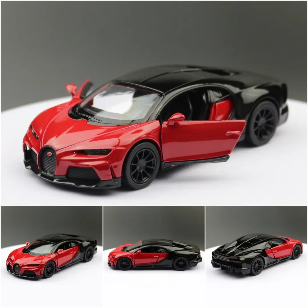 KiNSMART Zhiguan alloy toy car model 5 inch 1:36 racing classic car pickup truck bulk
