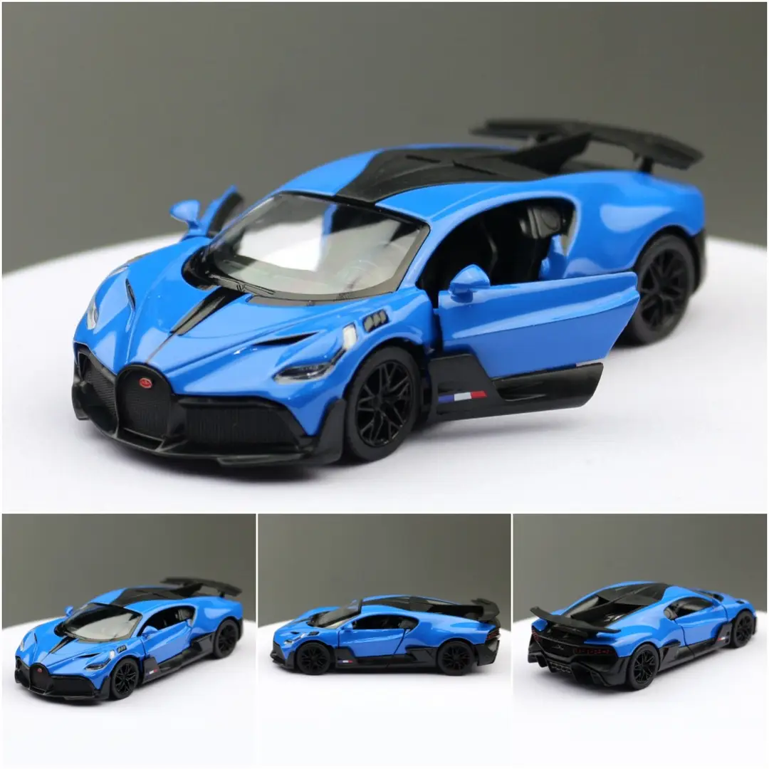 KiNSMART Zhiguan alloy toy car model 5 inch 1:36 racing classic car pickup truck bulk