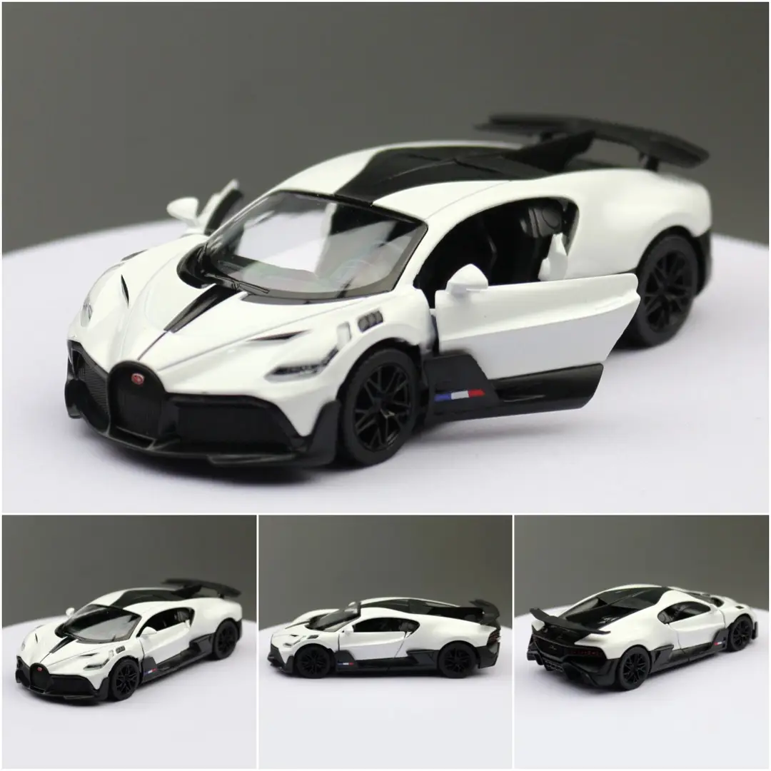 KiNSMART Zhiguan alloy toy car model 5 inch 1:36 racing classic car pickup truck bulk