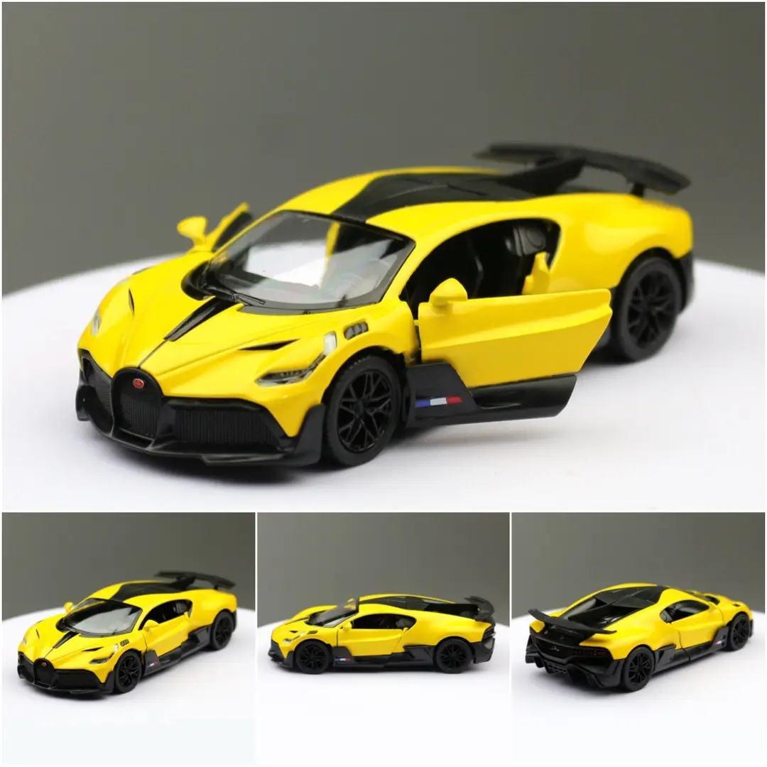 KiNSMART Zhiguan alloy toy car model 5 inch 1:36 racing classic car pickup truck bulk