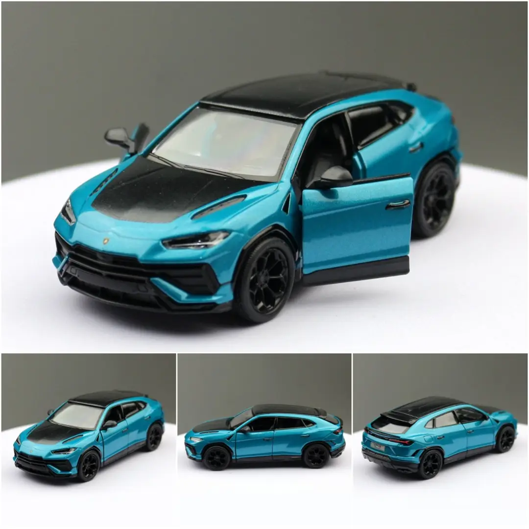 KiNSMART Zhiguan alloy toy car model 5 inch 1:36 racing classic car pickup truck bulk