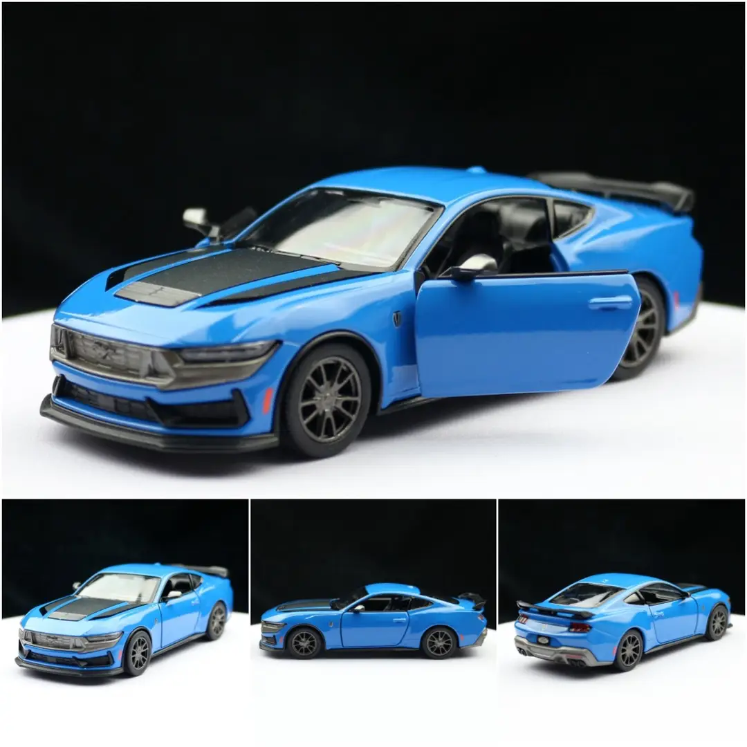 KiNSMART Zhiguan alloy toy car model 5 inch 1:36 racing classic car pickup truck bulk