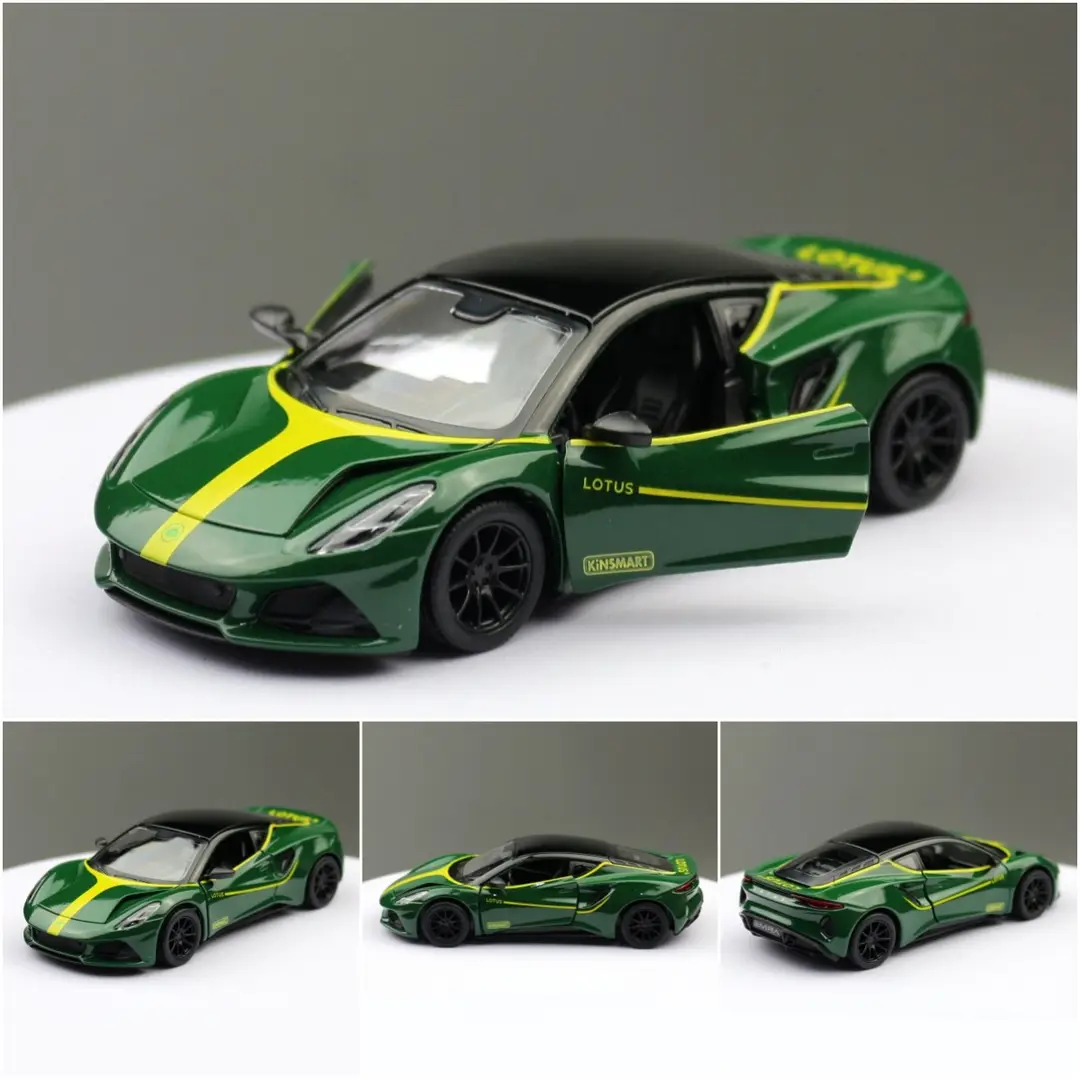 KiNSMART Zhiguan alloy toy car model 5 inch 1:36 racing classic car pickup truck bulk