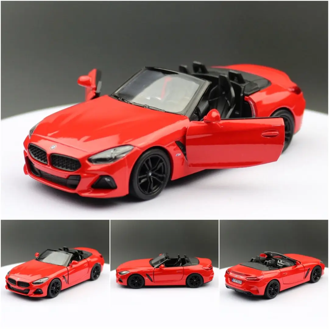 KiNSMART Zhiguan alloy toy car model 5 inch 1:36 racing classic car pickup truck bulk
