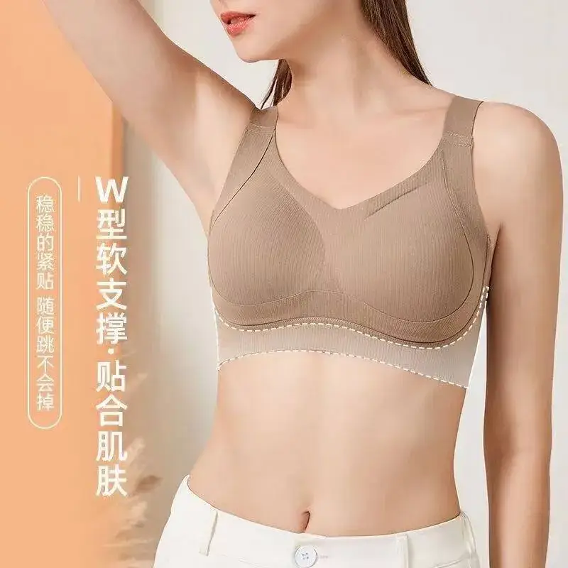 Black Underwear Women's Large Chest Push-Up Bra - Image 6