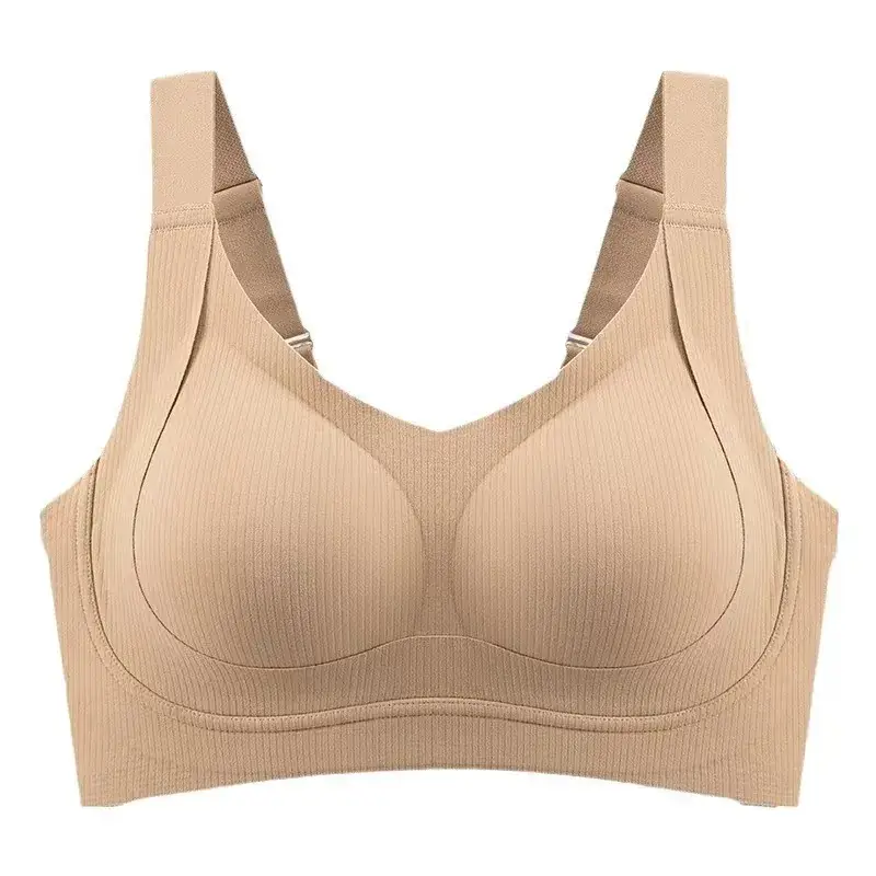 Black Underwear Women's Large Chest Push-Up Bra - Image 9