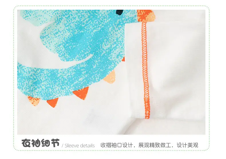 Malwee Boys Printed Cotton T-Shirt with Dinosaur Design — feature 9