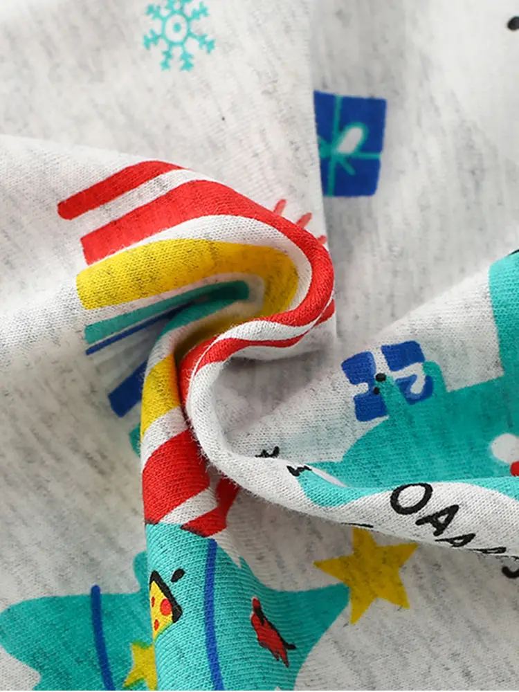 Malwee Boys Printed Western T-Shirt with Rainbows - Image 5