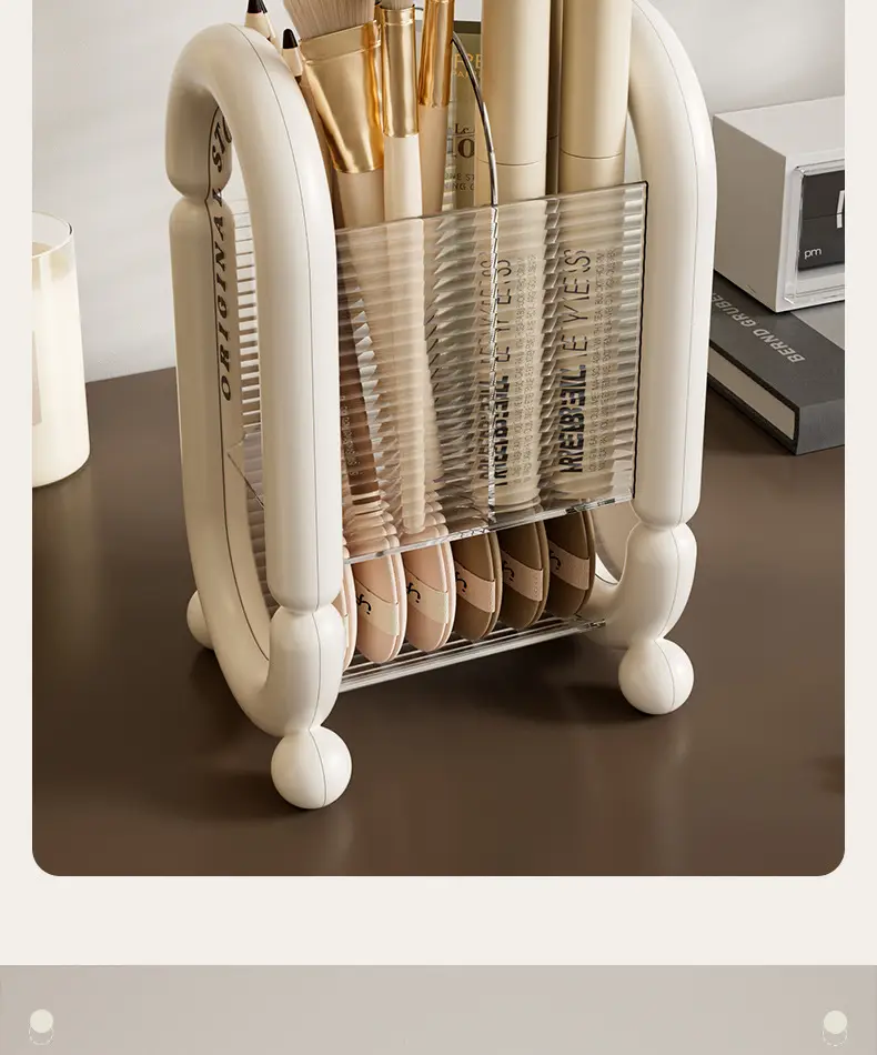 Light Luxury Makeup Brush Storage Rack 12cm — feature 7
