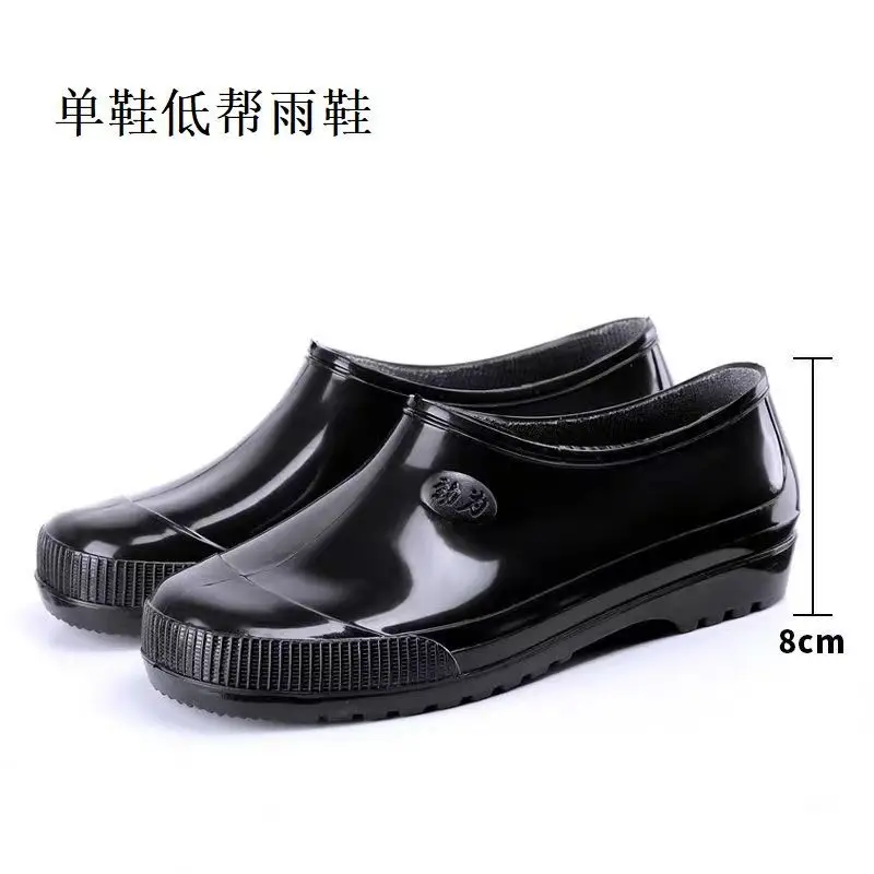 New jelly non-slip waterproof shoes high soft bottom comfortable rain boots adult work treading water rain boots women's summer beef bottom
