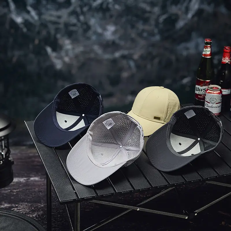 Men's Black Waterproof Baseball Cap with Duck Tongue Design - Image 10