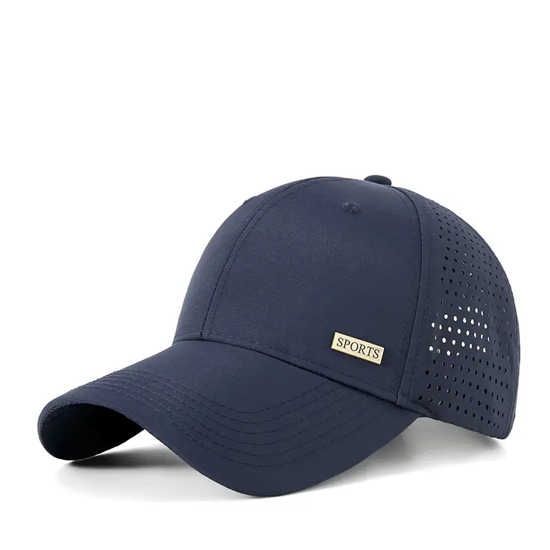 Men's Black Waterproof Baseball Cap with Duck Tongue Design - Image 3