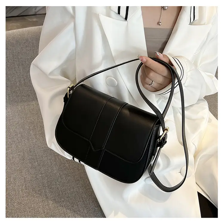 Brown Vintage Square Shoulder Bag for Women — feature 25