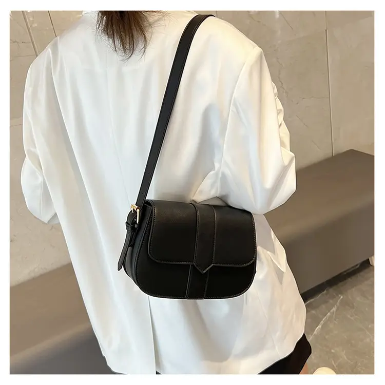 Brown Vintage Square Shoulder Bag for Women — feature 28