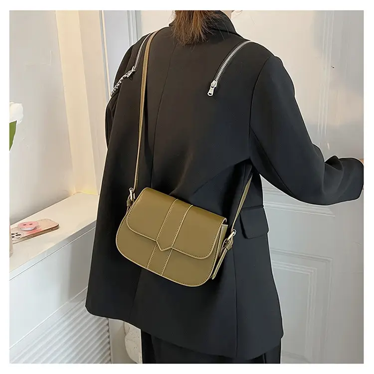Brown Vintage Square Shoulder Bag for Women — feature 45