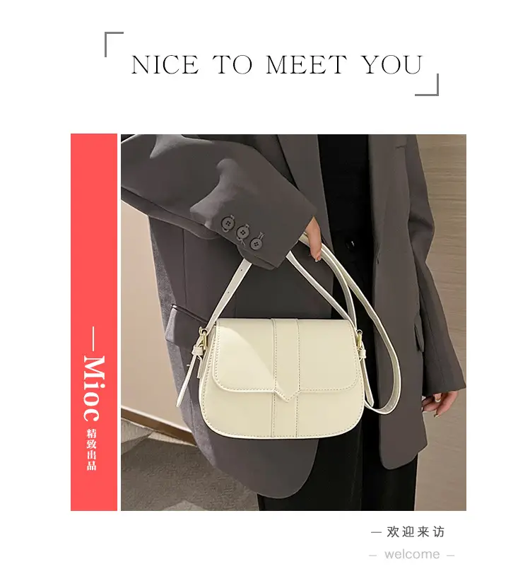 Brown Vintage Square Shoulder Bag for Women — feature 7