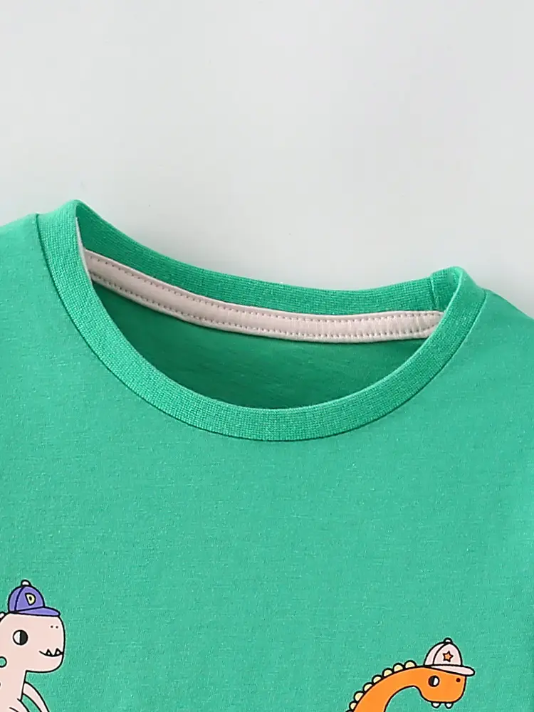 Malwee Boys Green Cartoon Print Sweatshirt - Image 3