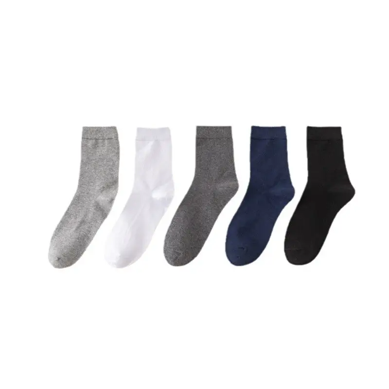 Socks Spring and Summer Men's Mid-length Socks Spring and Summer Breathable Stockings Autumn and Winter Sweat-absorbent Men's Socks Sports Basketball Socks for Hair