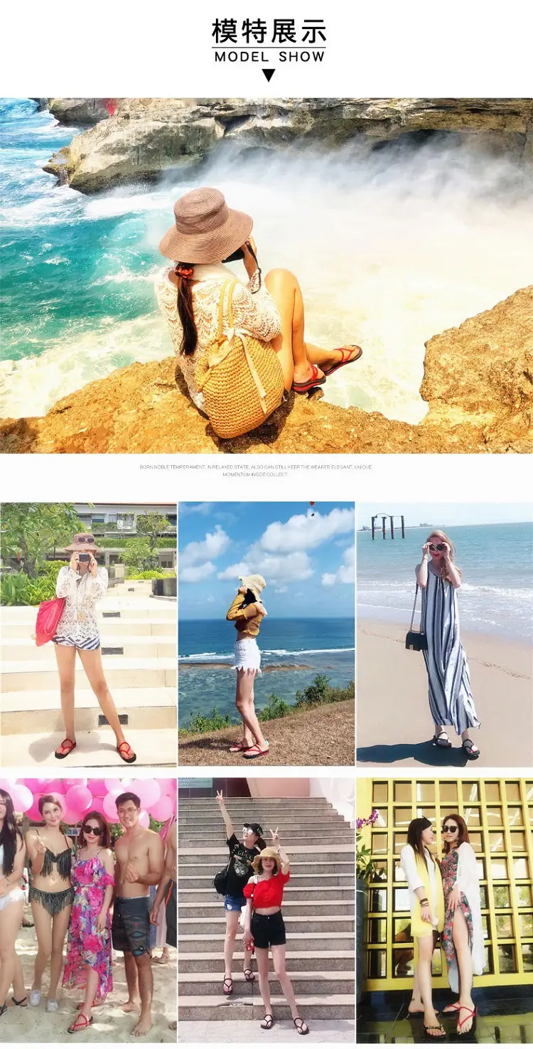 2026 New Style Flip-Flops for Women, Summer Thick-Soled Non-Slip Sandals, Fashionable Versatile Outdoor Trendy Beach Shoes — feature 5