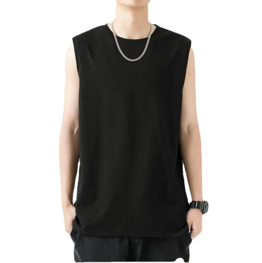 Men Cotton Vest Sleeveless Waistcoat Style - Image 12