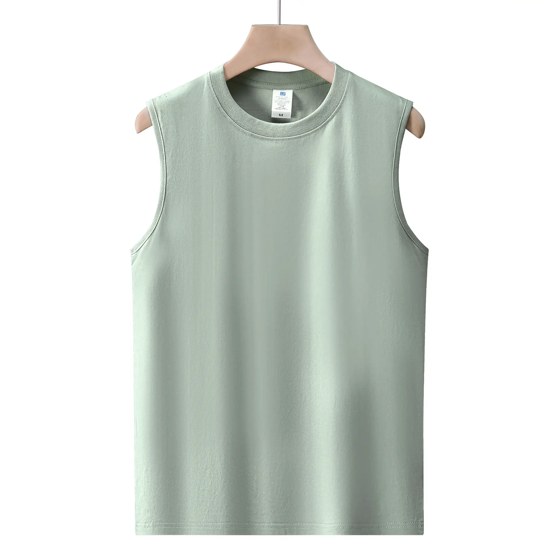 Men Cotton Vest Sleeveless Waistcoat Style - Image 5