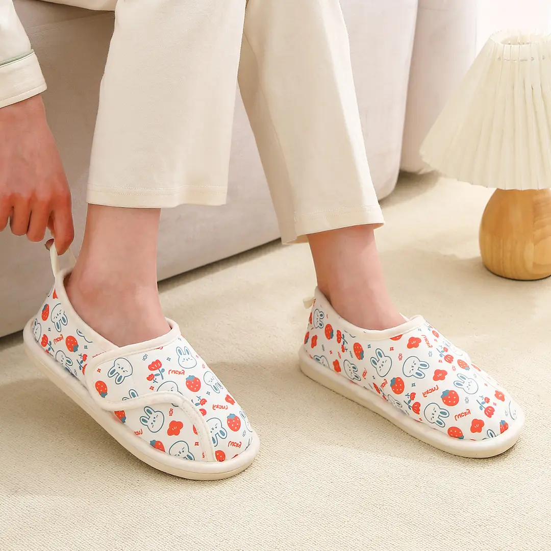 Pregnant Women's Confinement Shoes Women's Wholesale Spring & Fall Thin 2025 New Non-Slip Home Indoor Maternity Bag with Cotton Slippers for Women - Image 11
