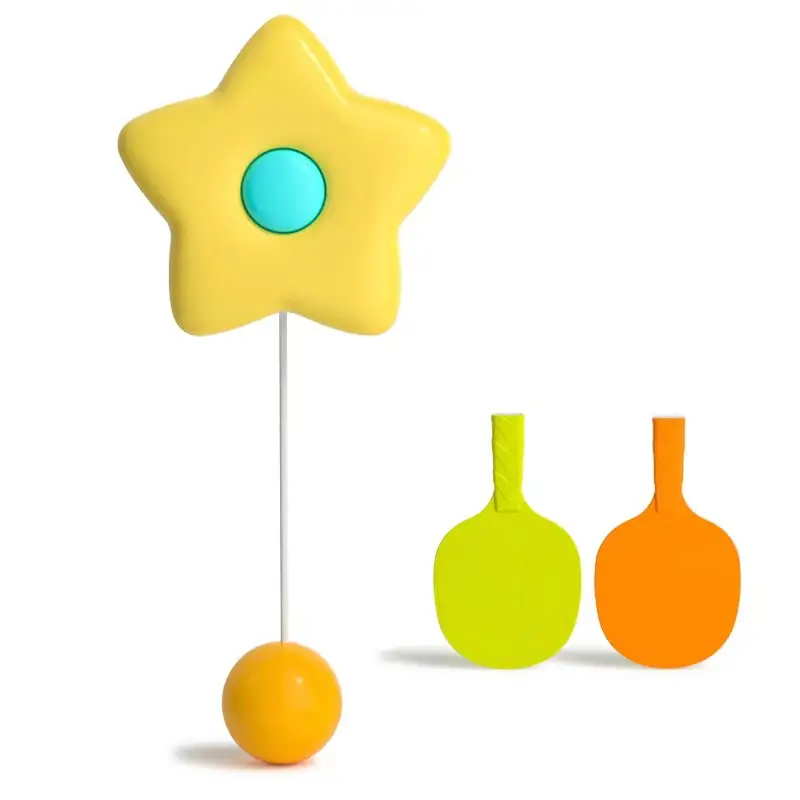Cones Hanging Table Tennis Trainer Indoor Family Sports Interactive Table Tennis Correction Vision Hand-Eye Coordination