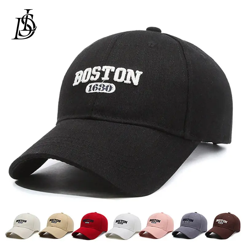 Boston 1980 Embroidered Baseball Cap White Large - Image 9