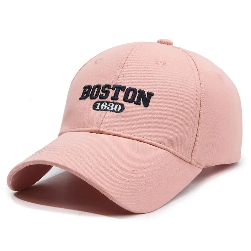 Boston 1980 Embroidered Baseball Cap White Large - Image 3