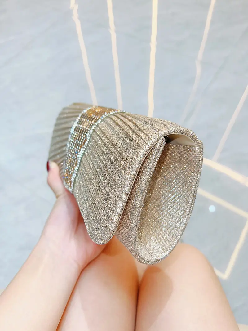 Diamond-encrusted Women's Rhinestone Crossbody Bag - Image 7