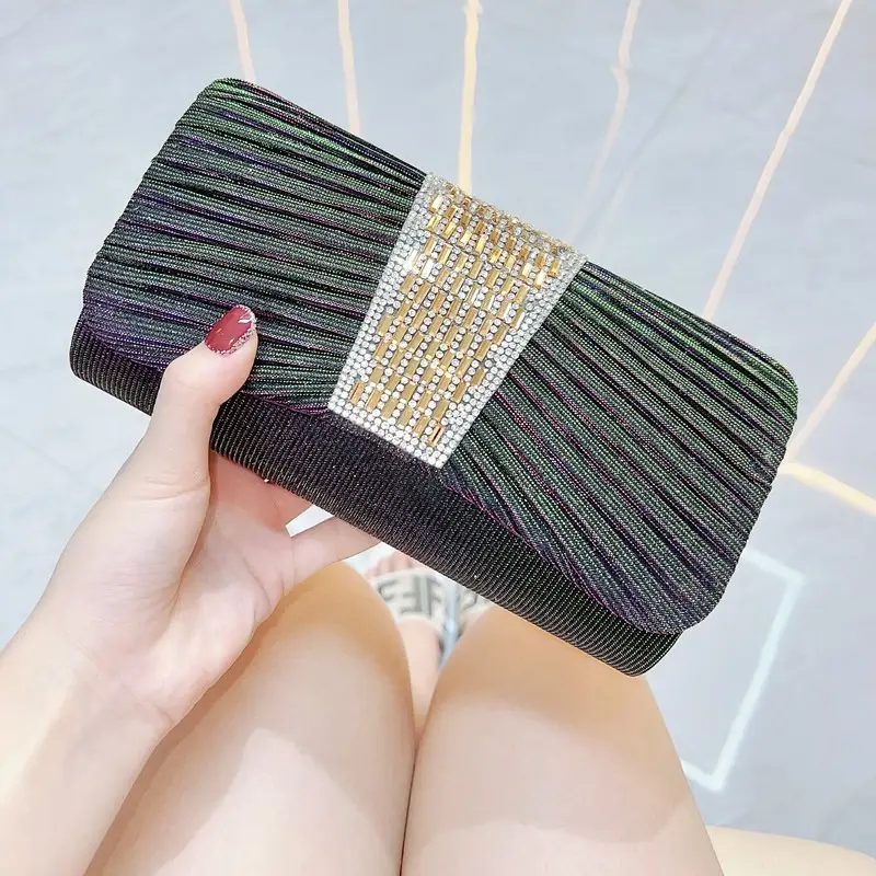 Diamond-encrusted Women's Rhinestone Crossbody Bag - Image 2