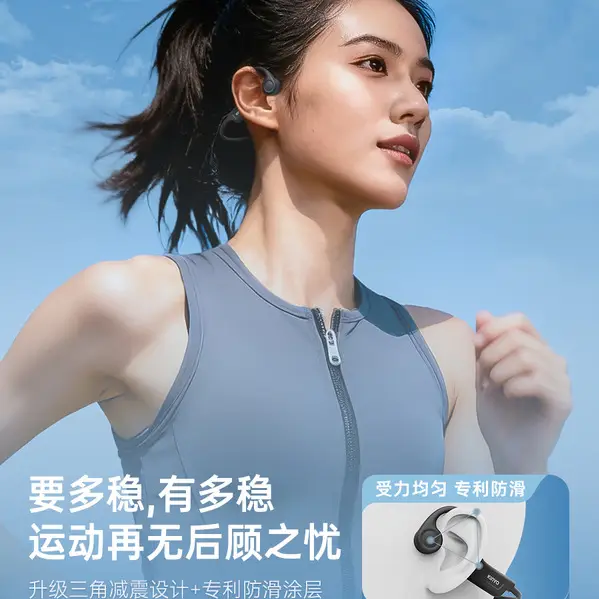 Over-Ear Bluetooth Earphones with Bone Conduction & Long Battery - Image 8