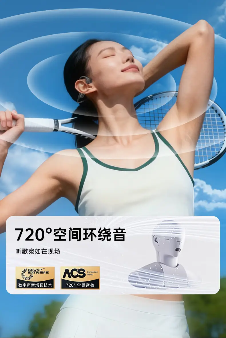 Over-Ear Bluetooth Earphones with Bone Conduction & Long Battery β feature 24