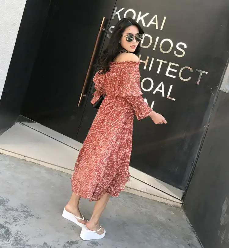 2026 New Summer Sandals, Beach Slippers, Women's Flip-Flops, Wedge Heels, Thick Soles, Non-Slip High Heels, Flip-Flops for Outdoor Wear — feature 2