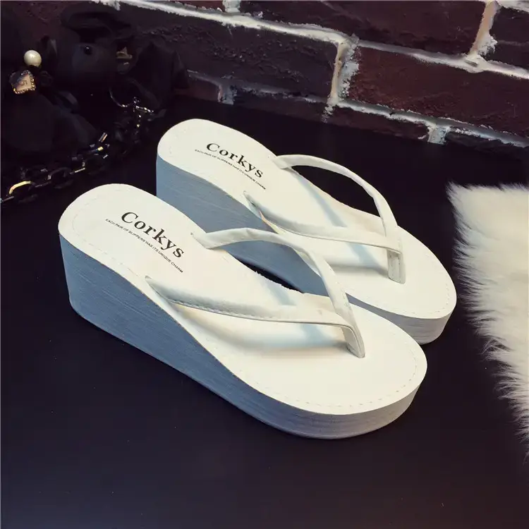 2026 New Summer Sandals, Beach Slippers, Women's Flip-Flops, Wedge Heels, Thick Soles, Non-Slip High Heels, Flip-Flops for Outdoor Wear — feature 31