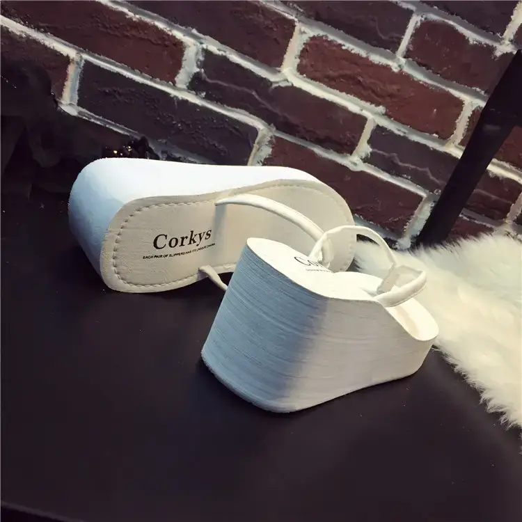 2026 New Summer Sandals, Beach Slippers, Women's Flip-Flops, Wedge Heels, Thick Soles, Non-Slip High Heels, Flip-Flops for Outdoor Wear — feature 33