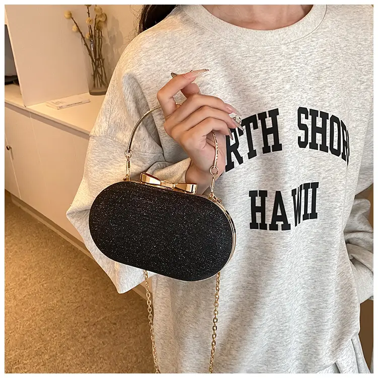 Silver Chain Shoulder Bag for Women 2024 Spring Summer — feature 12