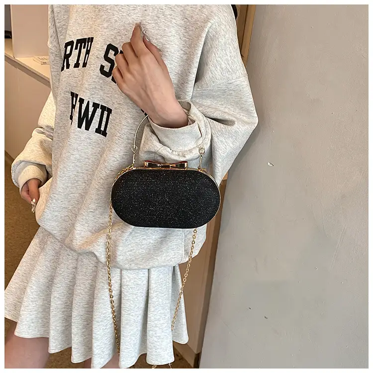 Silver Chain Shoulder Bag for Women 2024 Spring Summer — feature 13