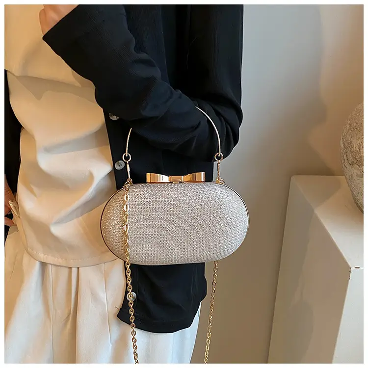 Silver Chain Shoulder Bag for Women 2024 Spring Summer — feature 15