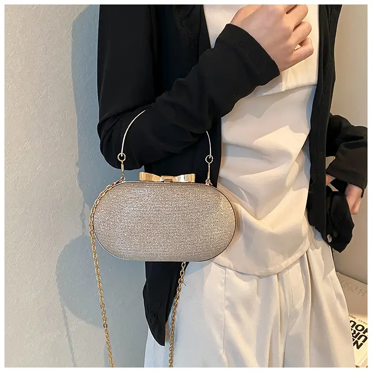 Silver Chain Shoulder Bag for Women 2024 Spring Summer — feature 16