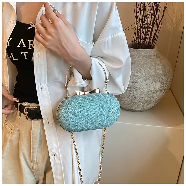 Silver Chain Shoulder Bag for Women 2024 Spring Summer — feature 18