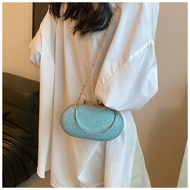Silver Chain Shoulder Bag for Women 2024 Spring Summer — feature 19