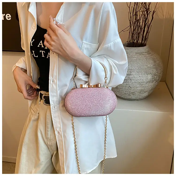 Silver Chain Shoulder Bag for Women 2024 Spring Summer — feature 21