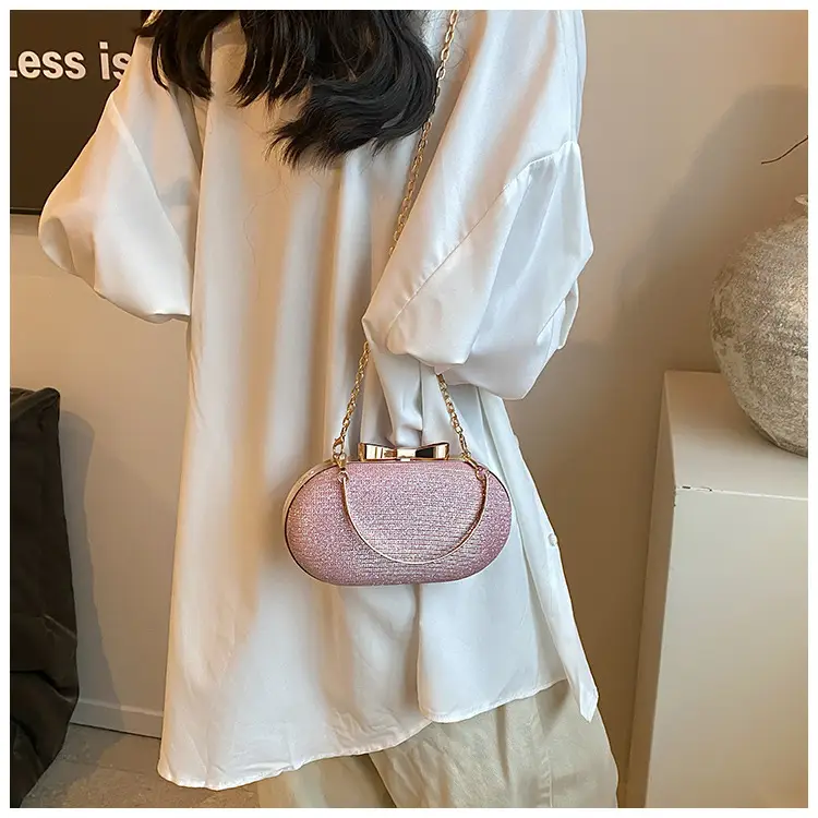 Silver Chain Shoulder Bag for Women 2024 Spring Summer — feature 22