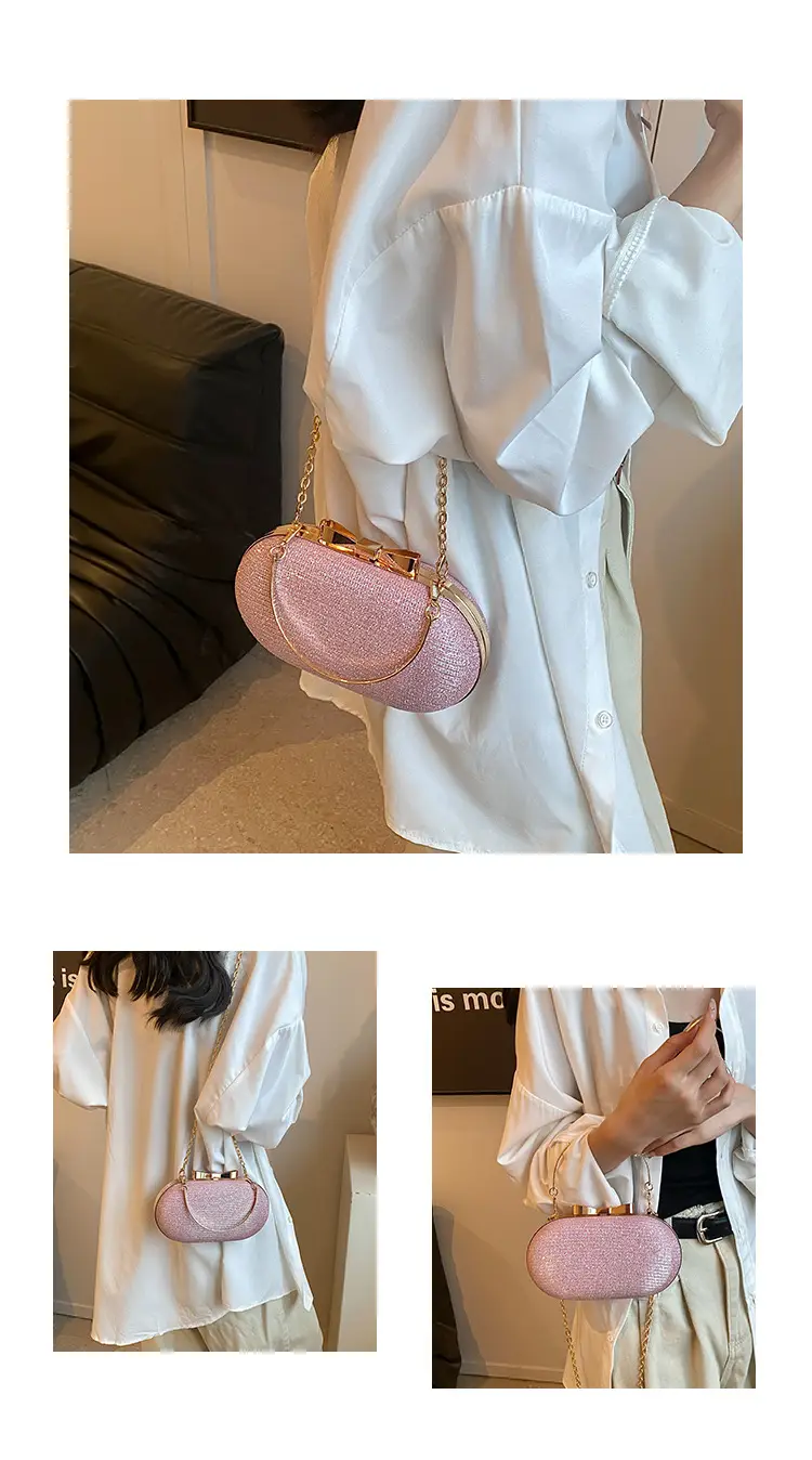 Silver Chain Shoulder Bag for Women 2024 Spring Summer — feature 27