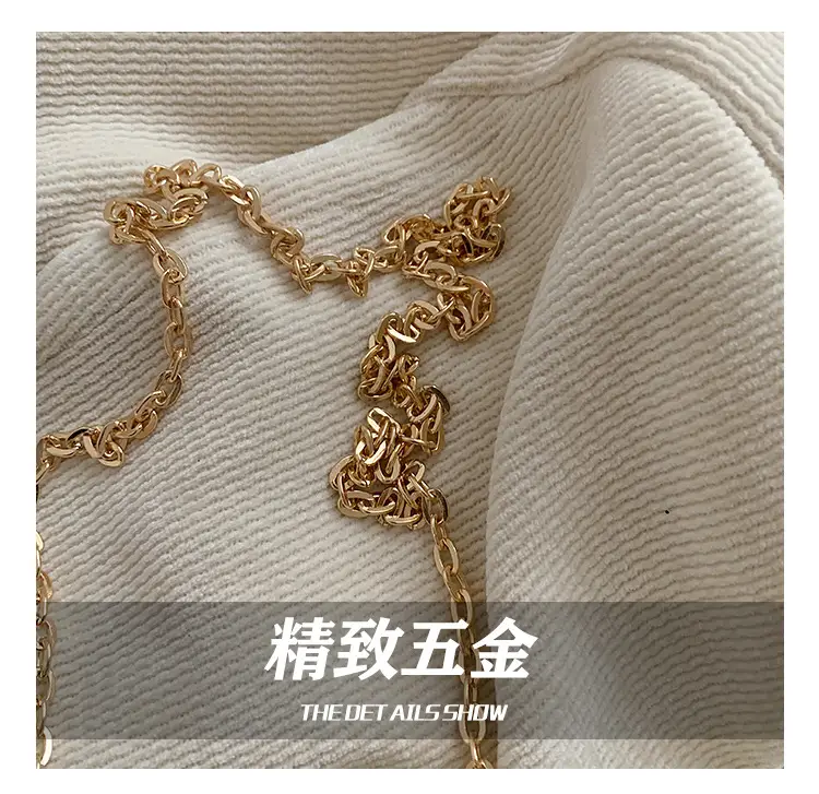 Silver Chain Shoulder Bag for Women 2024 Spring Summer — feature 5