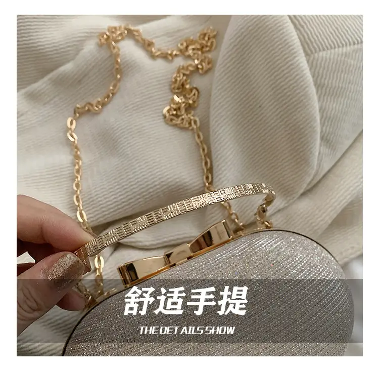 Silver Chain Shoulder Bag for Women 2024 Spring Summer — feature 7