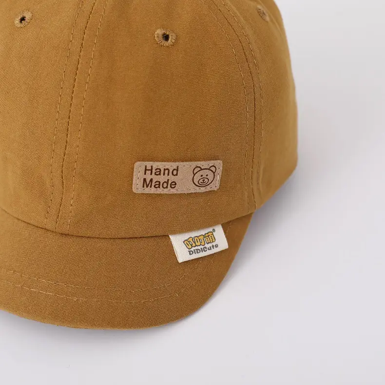 Baby Cap White Hello Emoji Summer Boys Girls — feature 12