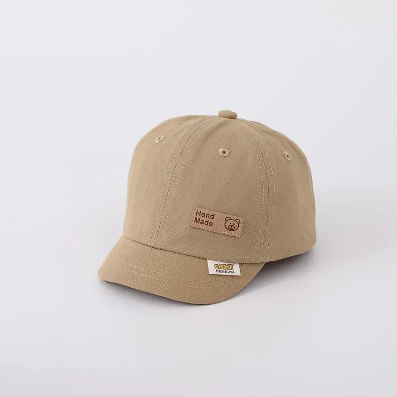Baby Cap White Hello Emoji Summer Boys Girls — feature 17
